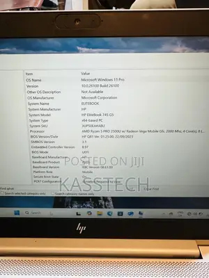 Laptop HP EliteBook 745 G5 8GB AMD Ryzen 5 SSD 256GB