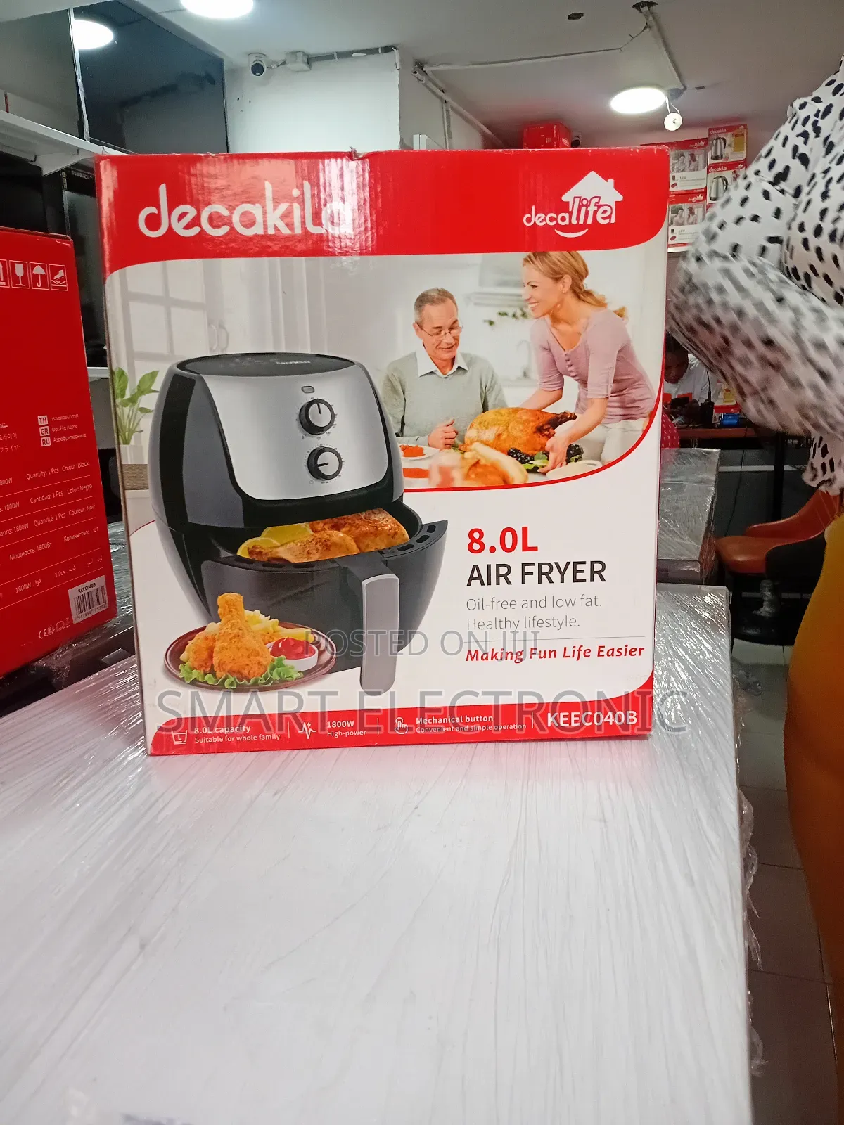 Cook Stress Free With Decakila Air Fryer