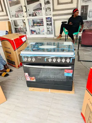 Buy Classic Ferre 60x90 4 Burner Cooker Temp Glass Microwave