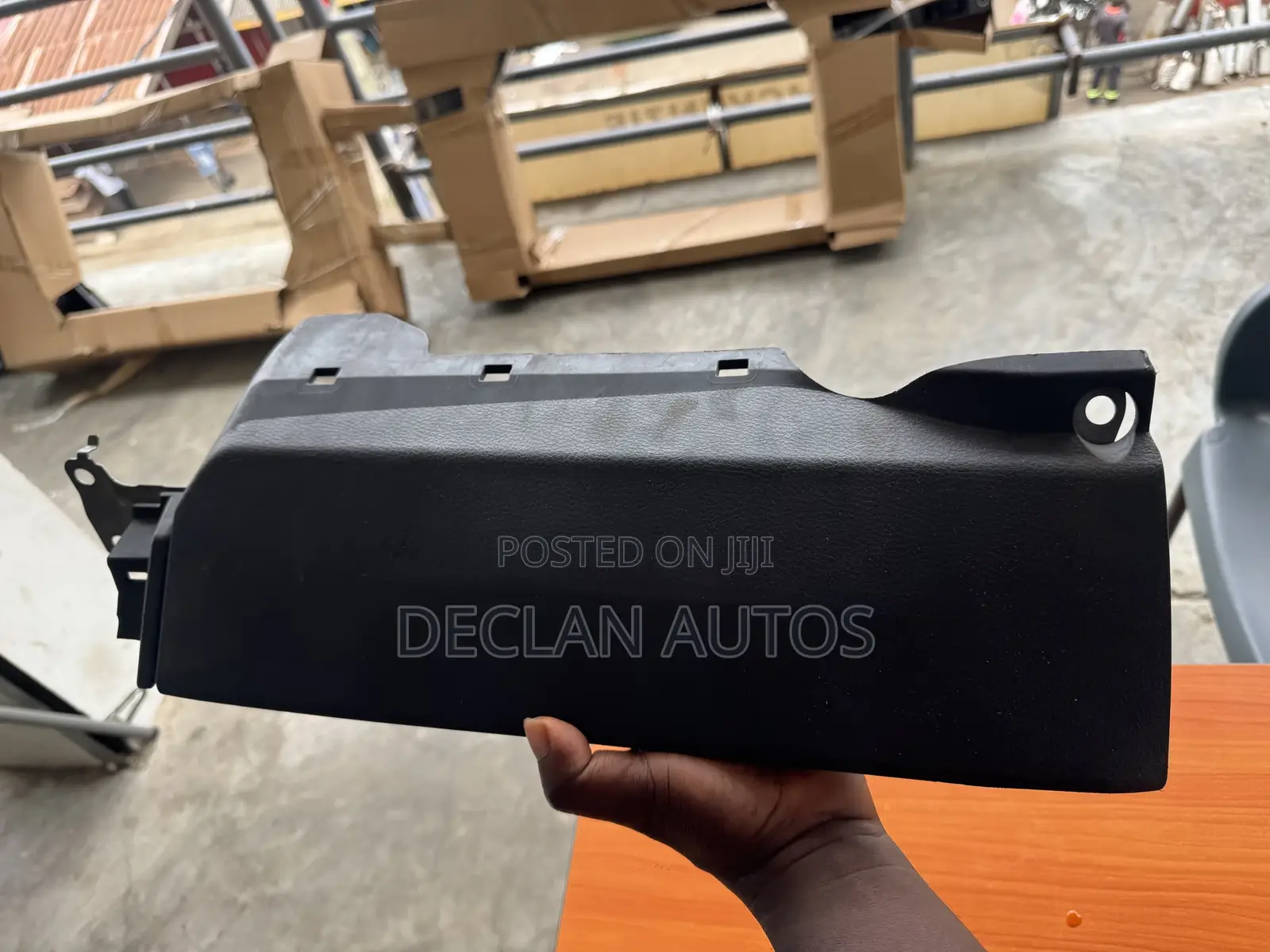 16-23 Tacoma Black Dashboard Dash Passenger Knee Airbag