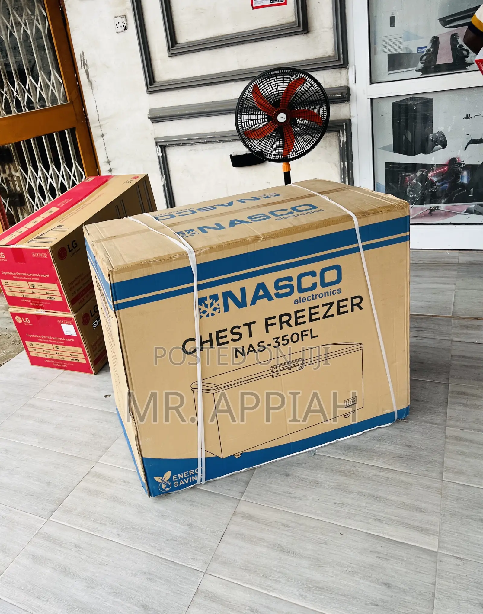 Most Durable Nasco Nas-350fl , 250l Chest Freezer(Gray).