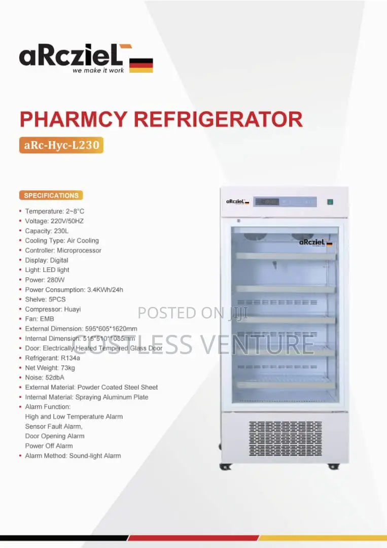 Arcziel Pharmcy Refrigerator 230l