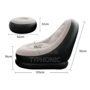 2in1 Inflatable Chair And Footrest