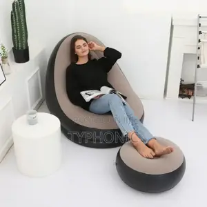 2in1 Inflatable Chair And Footrest