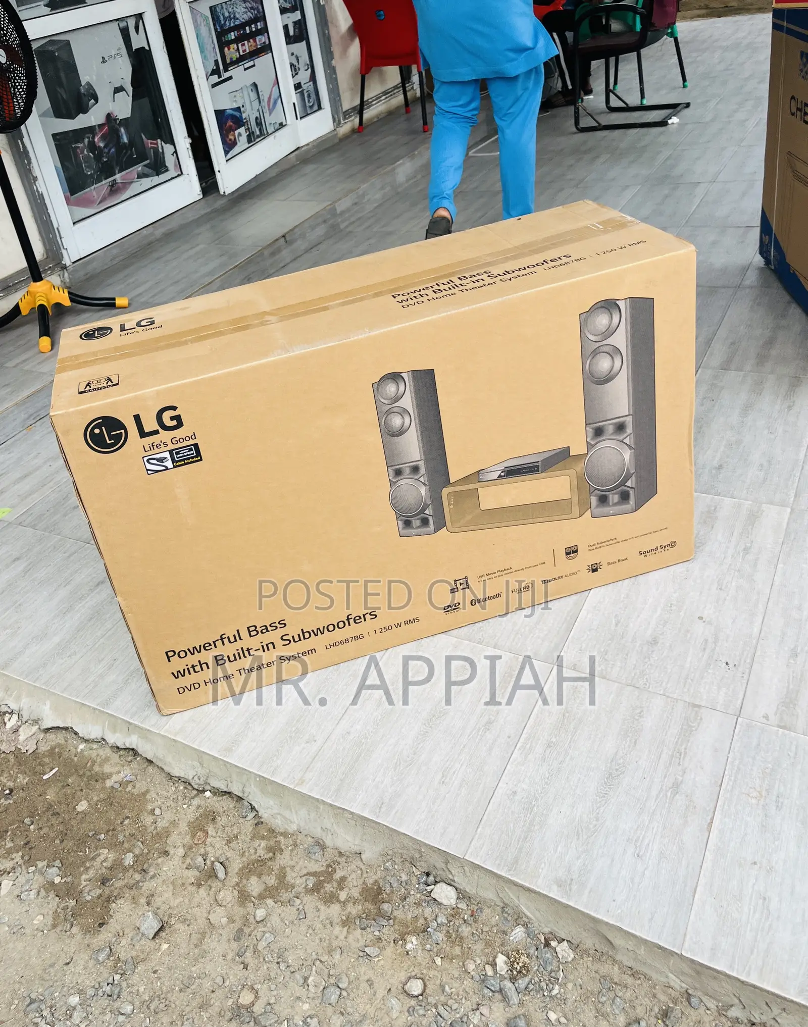 Check Out Unique Lg Lhd687bg Bluetooth Home Theater(Black)