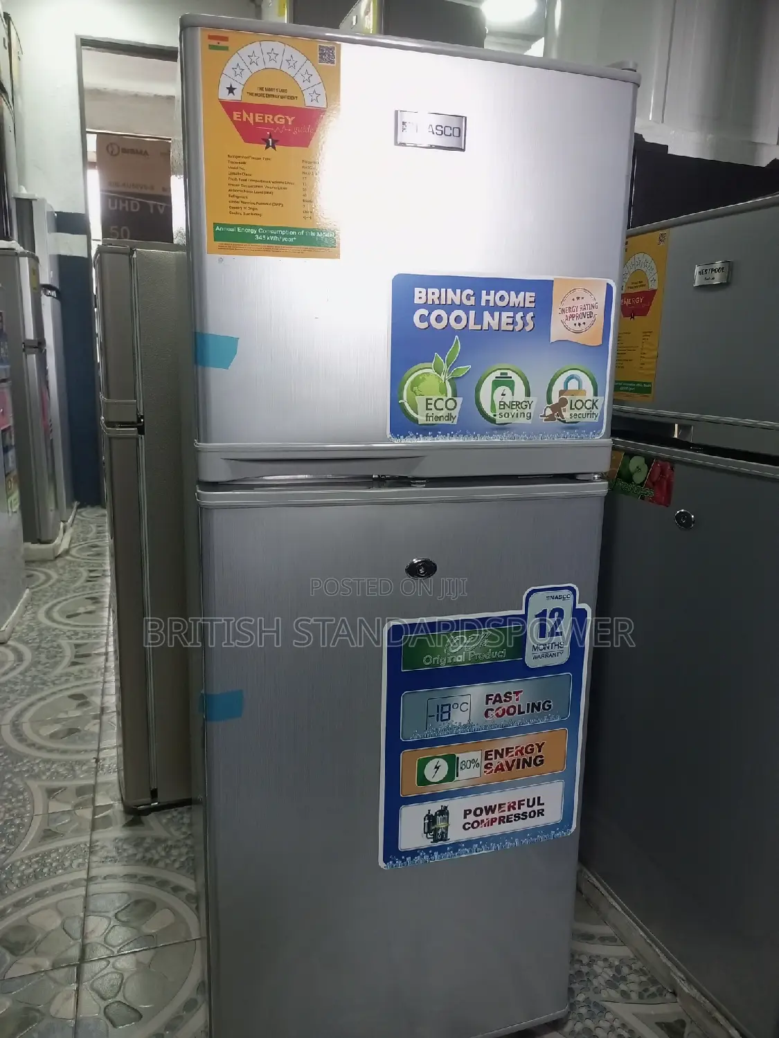 Lock Security Nasco Nasf2-14s Fridge Freezer Energy System