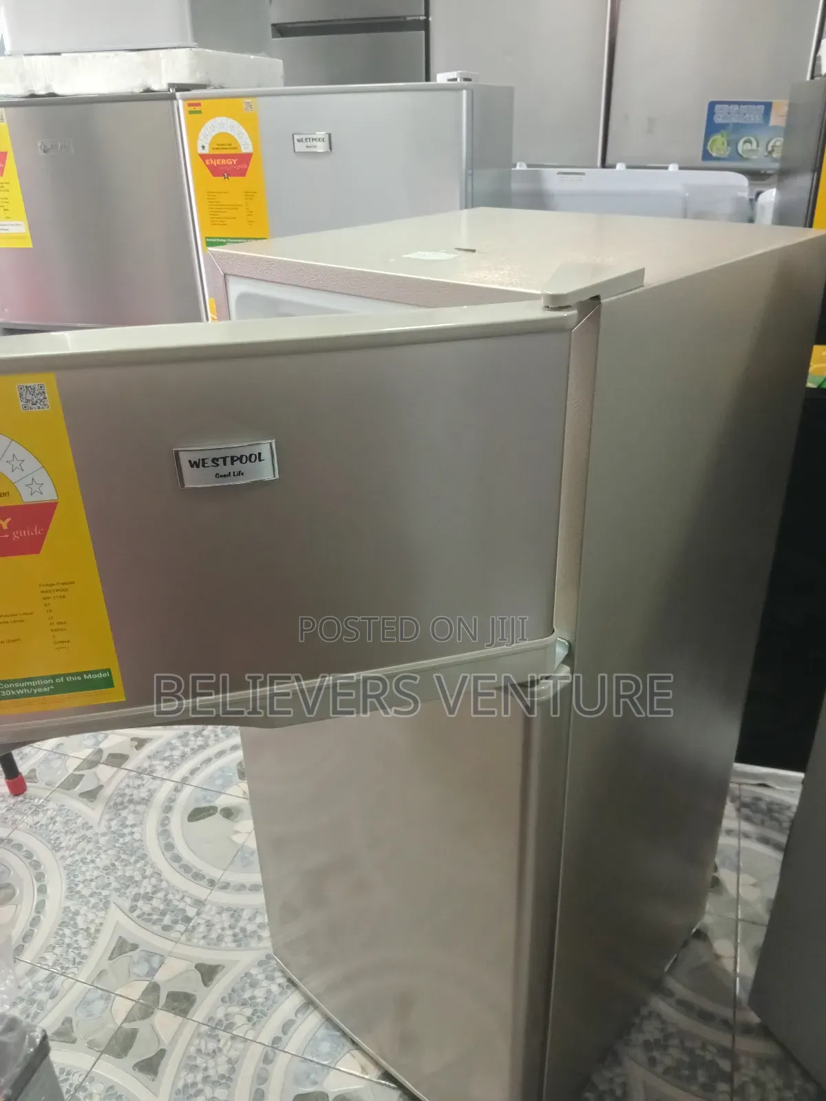 Stainless Steel Westpool Home Topfreezer 95l Fridge Westpool