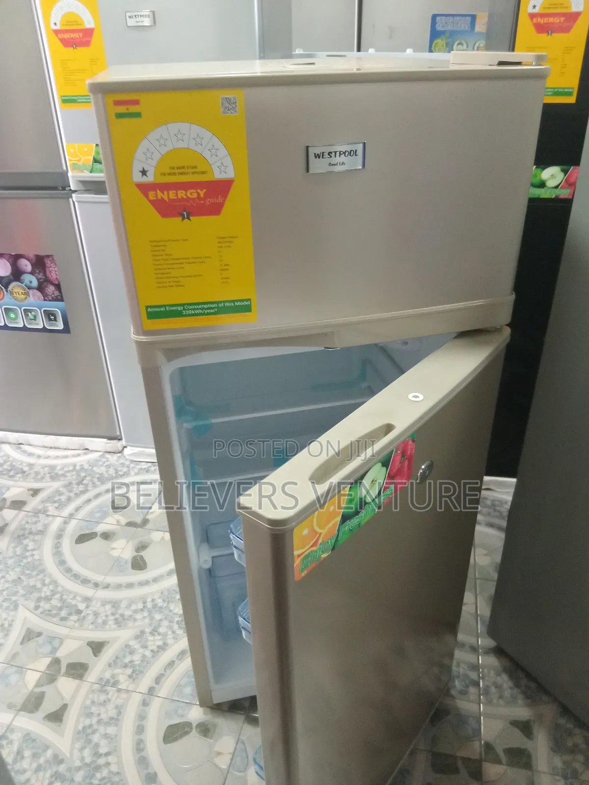 Energetic Kitchen Help Fridge Westpool Top Freezer 95l