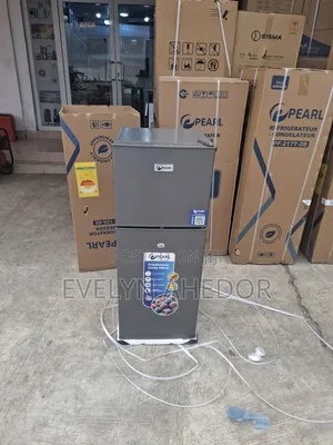 Baby Cute Pearl Double Door Table Top Fridge for Sale 80ltrs