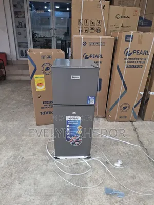 Baby Cute Pearl Double Door Table Top Fridge for Sale 80ltrs