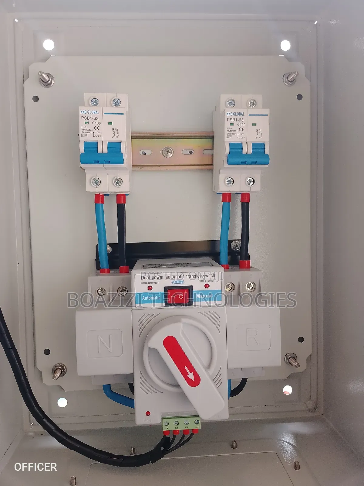 63a Single Phase Automatic Change Over