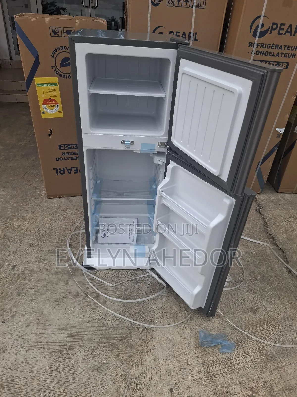 Pearl Double Door Table Top Fridge 80 Litres Brand New