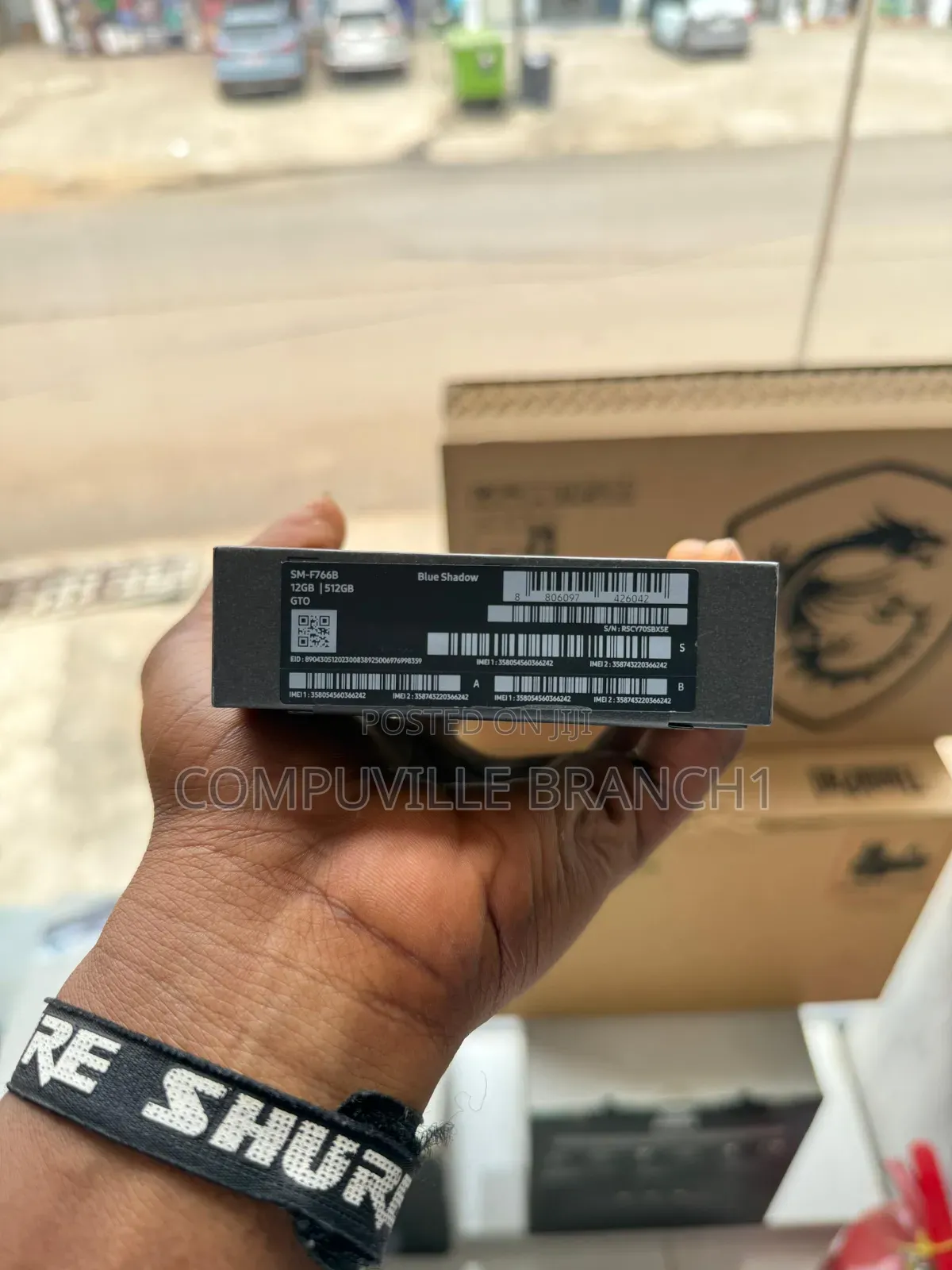 New Samsung Galaxy Z Flip7 512 GB Black