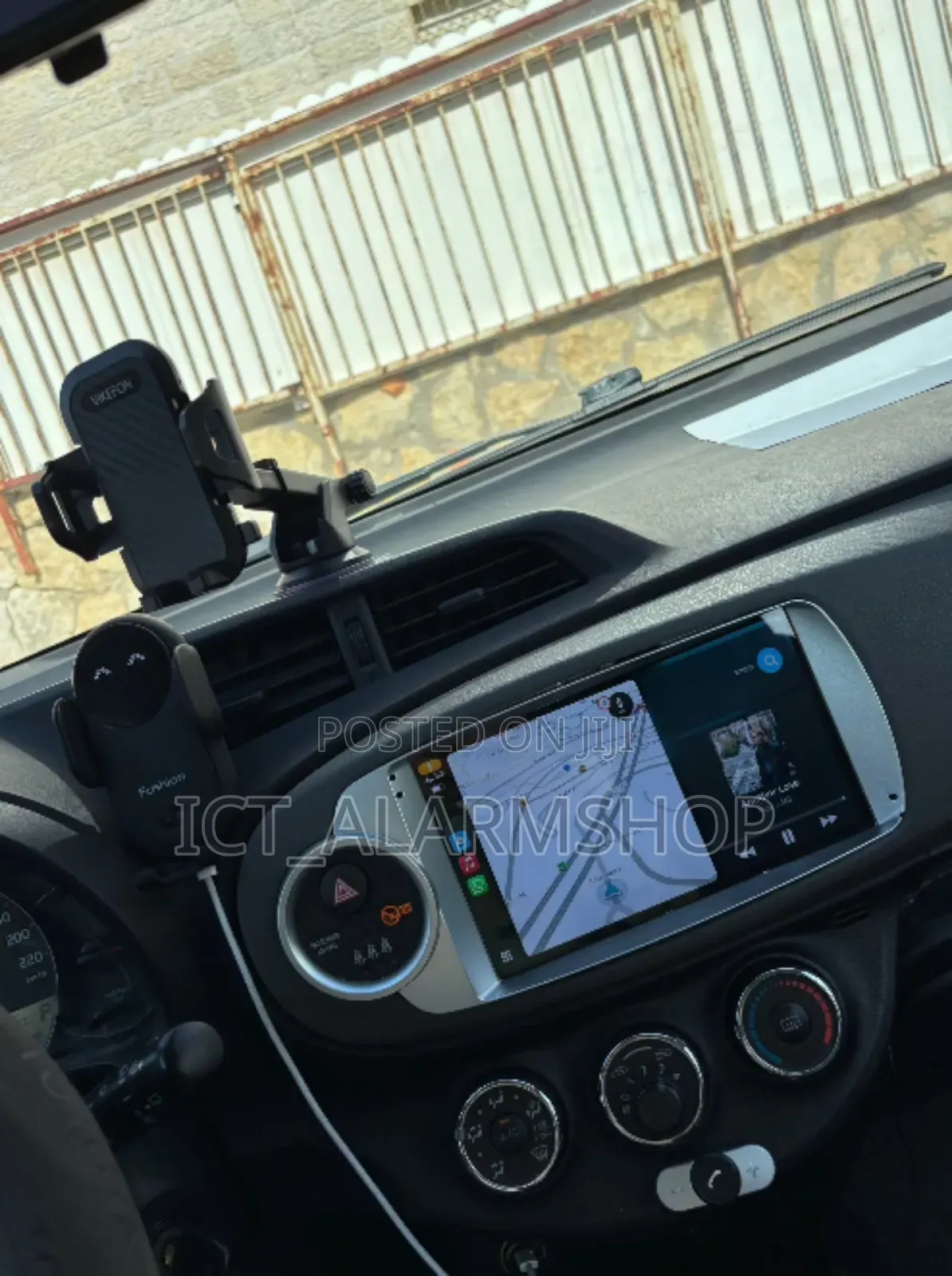 Vitz Yaris Car Android Radio Multimedia Player With Carplay