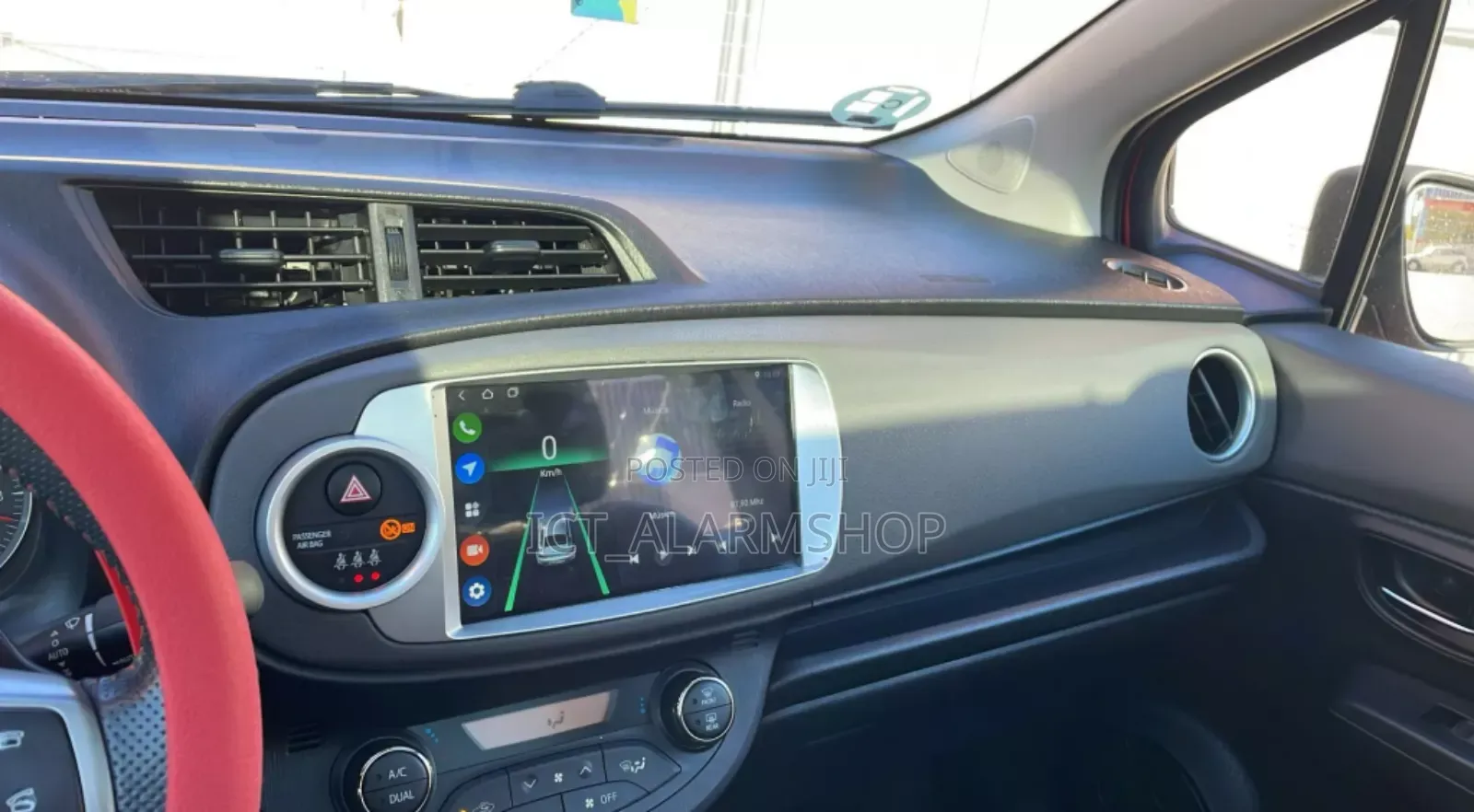 Vitz Yaris Car Android Radio Multimedia Player With Carplay