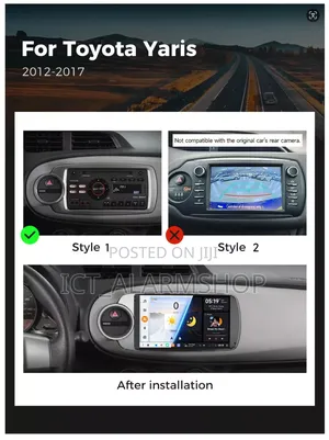 Vitz Yaris Car Android Radio Multimedia Player With Carplay