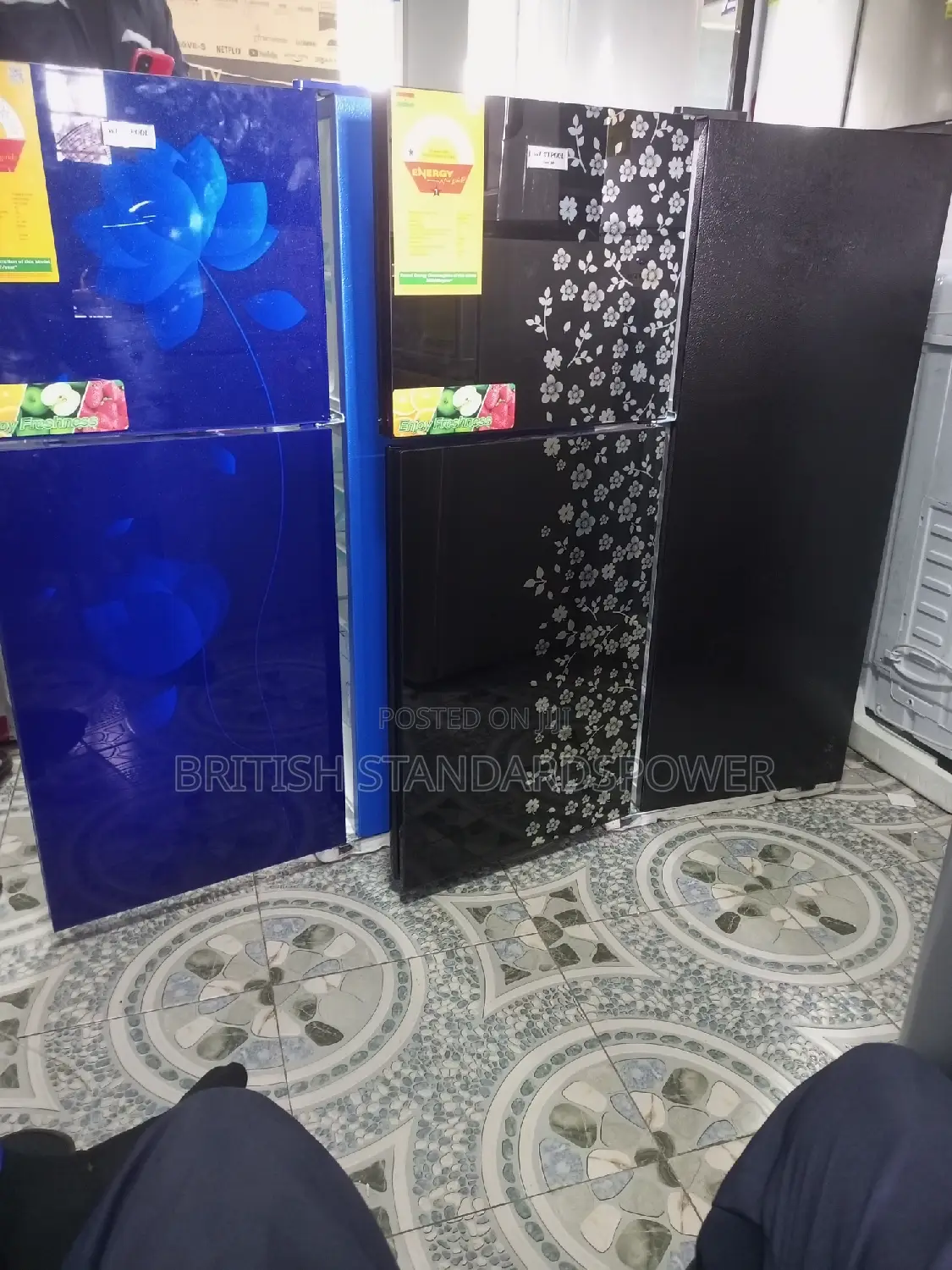 Fresh in Box Westpool Wp-128a Fridge Freezer Energetic Set