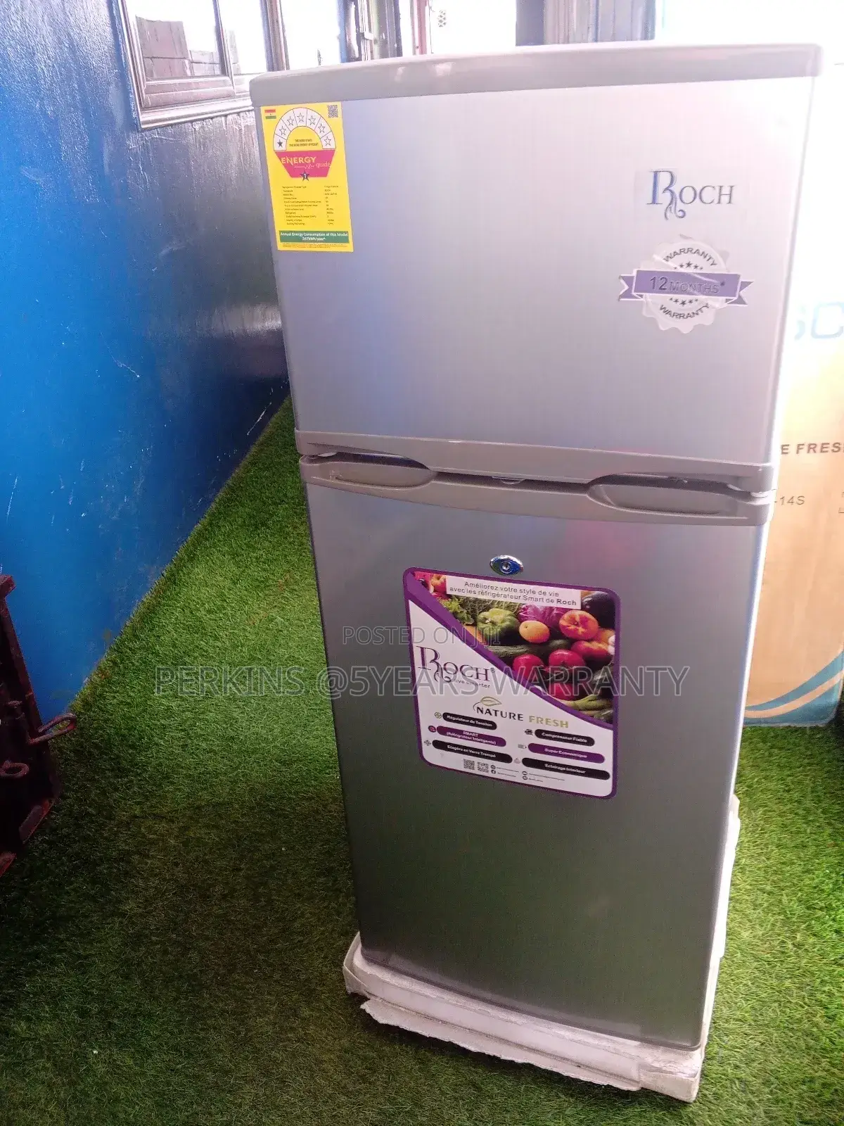 Query Roch Fridge Freezer Systematic RFR-140t-B Set