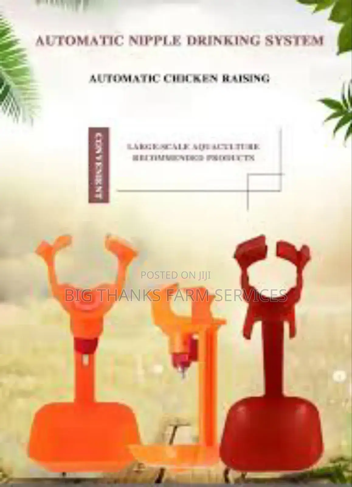 Automatic Poultry Nipple Drinkers