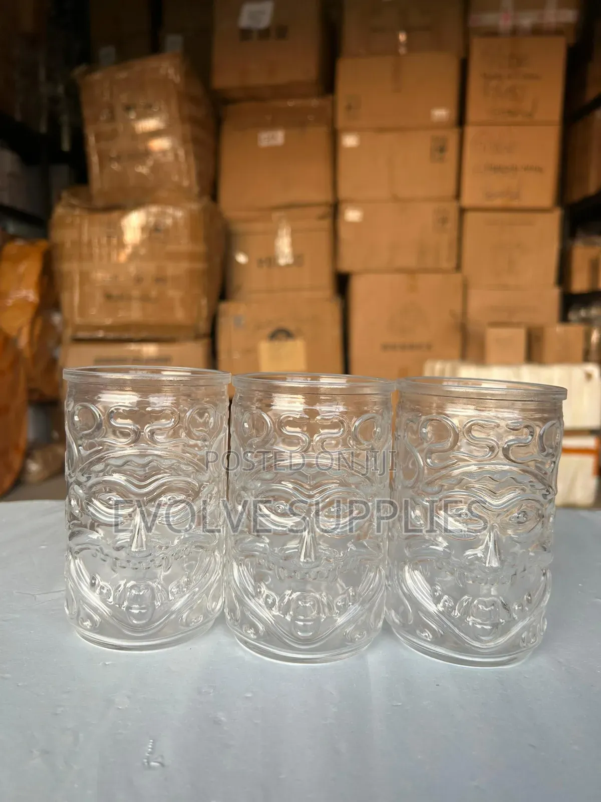 470ml Monkey Face Tiki Cup (6pcs)
