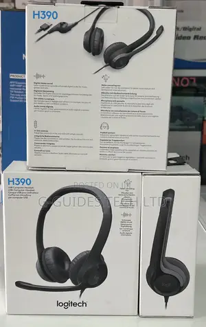 Logitech H390 Headset ,Logitech H390 Usb Computer Headset