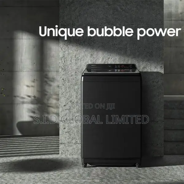 Samsung 16kg Ecobubble Technology Top Loade Washing Machine