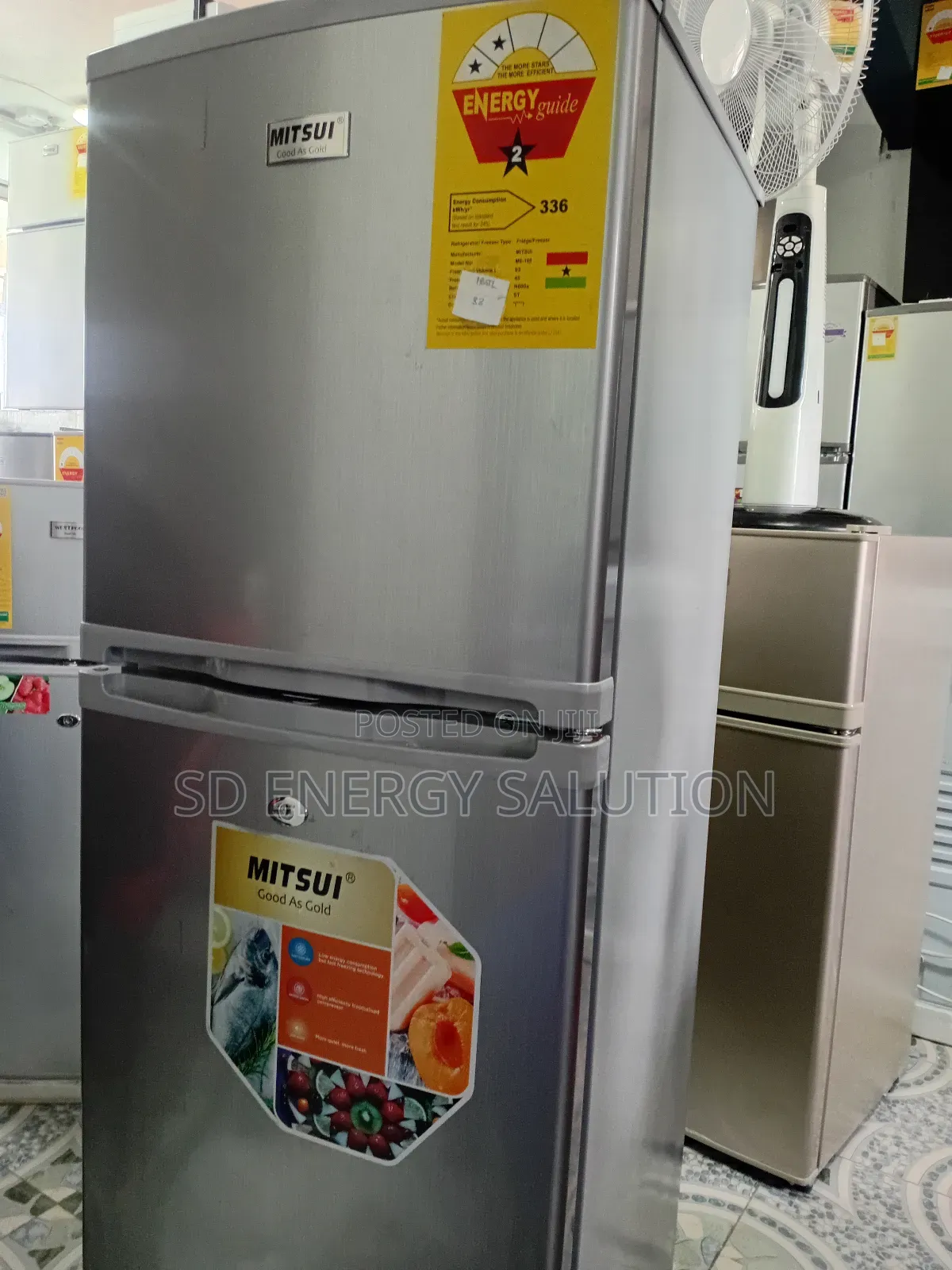 Quick Mitsul Fridge Freezer Model Me-168 Mitsul Fridge