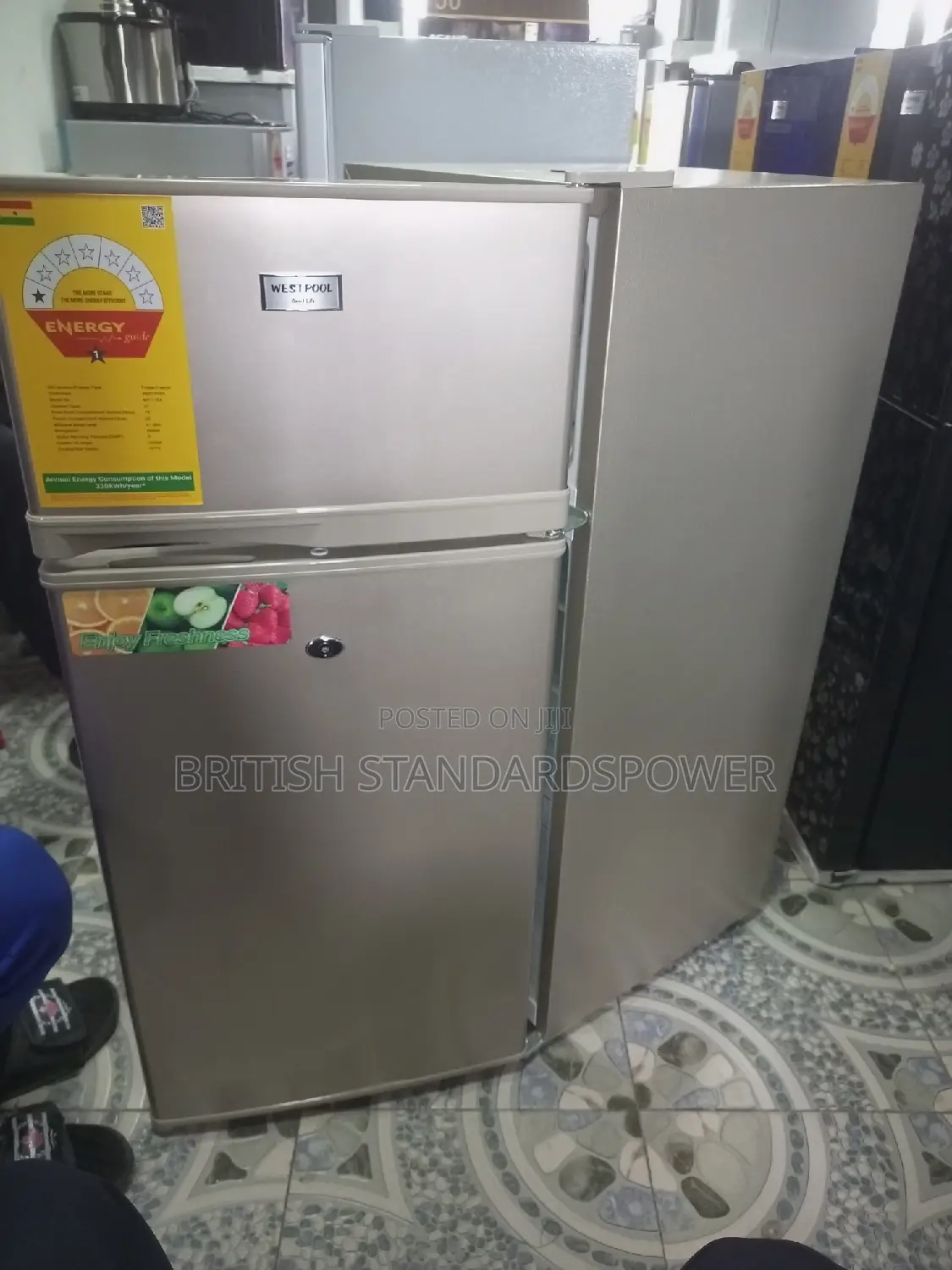 Gleeful 95l Westpool Wp-115 Fridge Freezer Systematic Set
