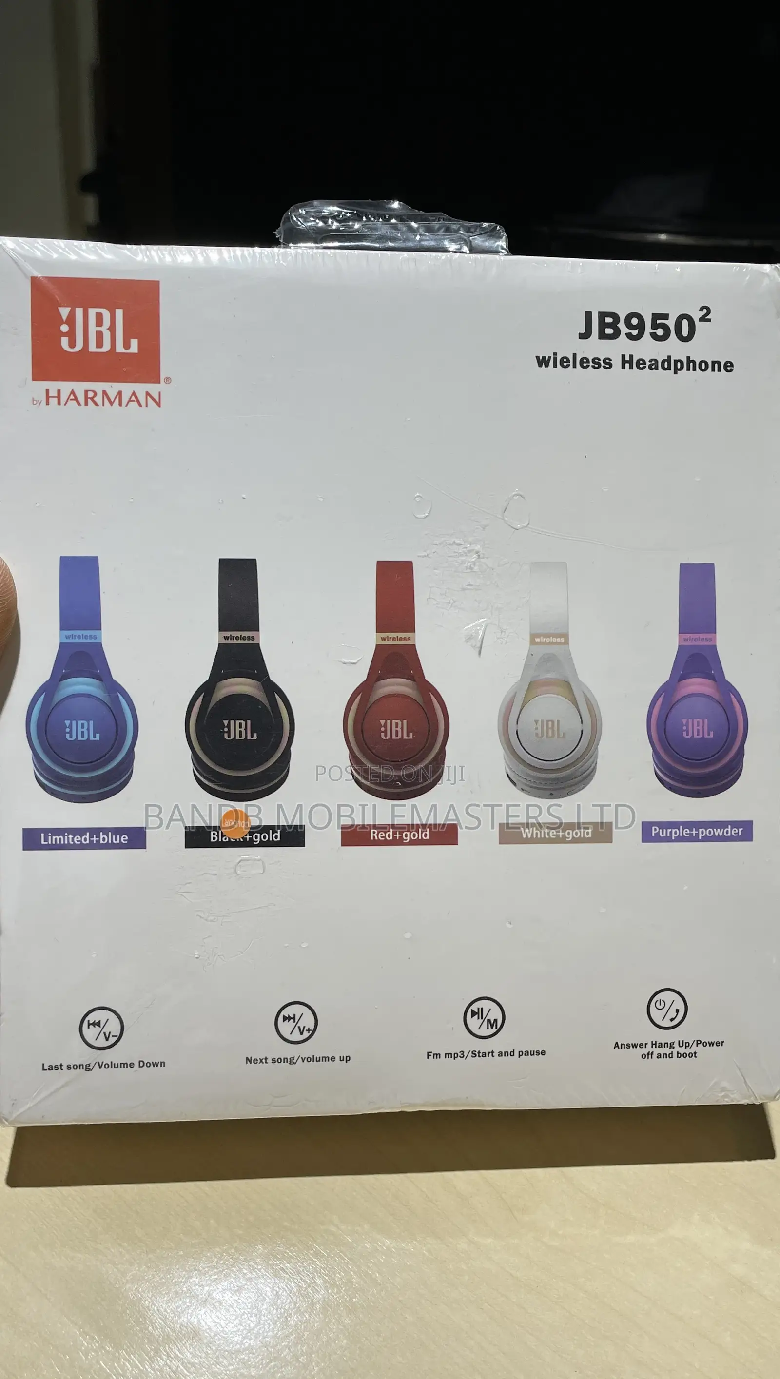 JBL Wireless Headphone Jb950