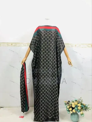 Women 2pcs Set Abstract Wear Maxi Dress