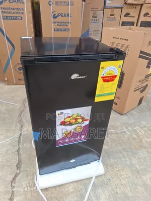 Black Beauty Rainbow Table Top Fridge