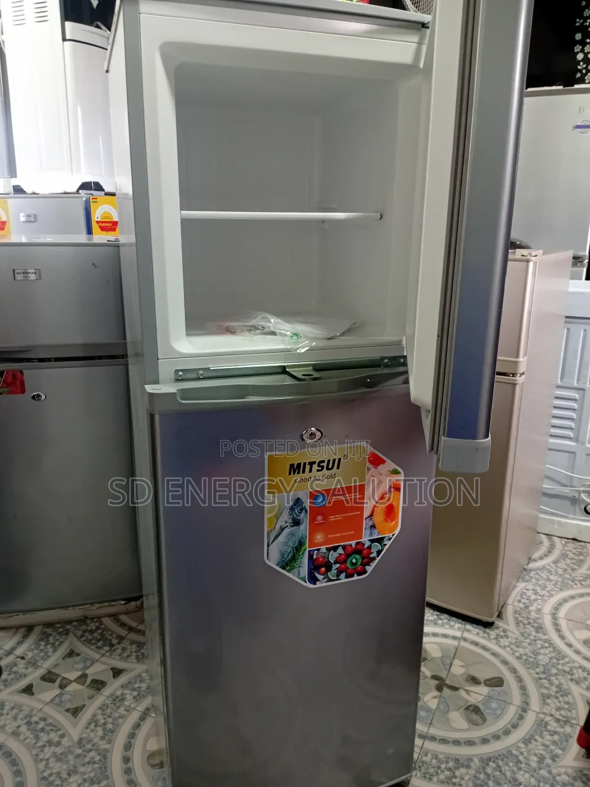 Massive Mitsul 138 Litres Fridge Freezer 2 Stars Mitsul