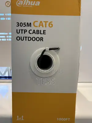 Dahua Cat6 Network Cable 305m Utp Outdoor Copper Pfm920-6u