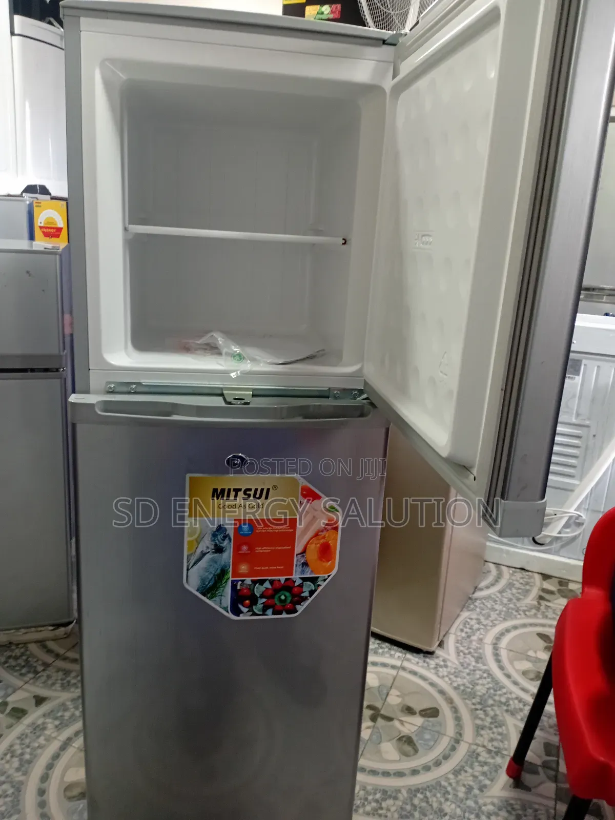 Charmed Mitsul Freezer 138 Litres Fridge Freezer 2 Stars