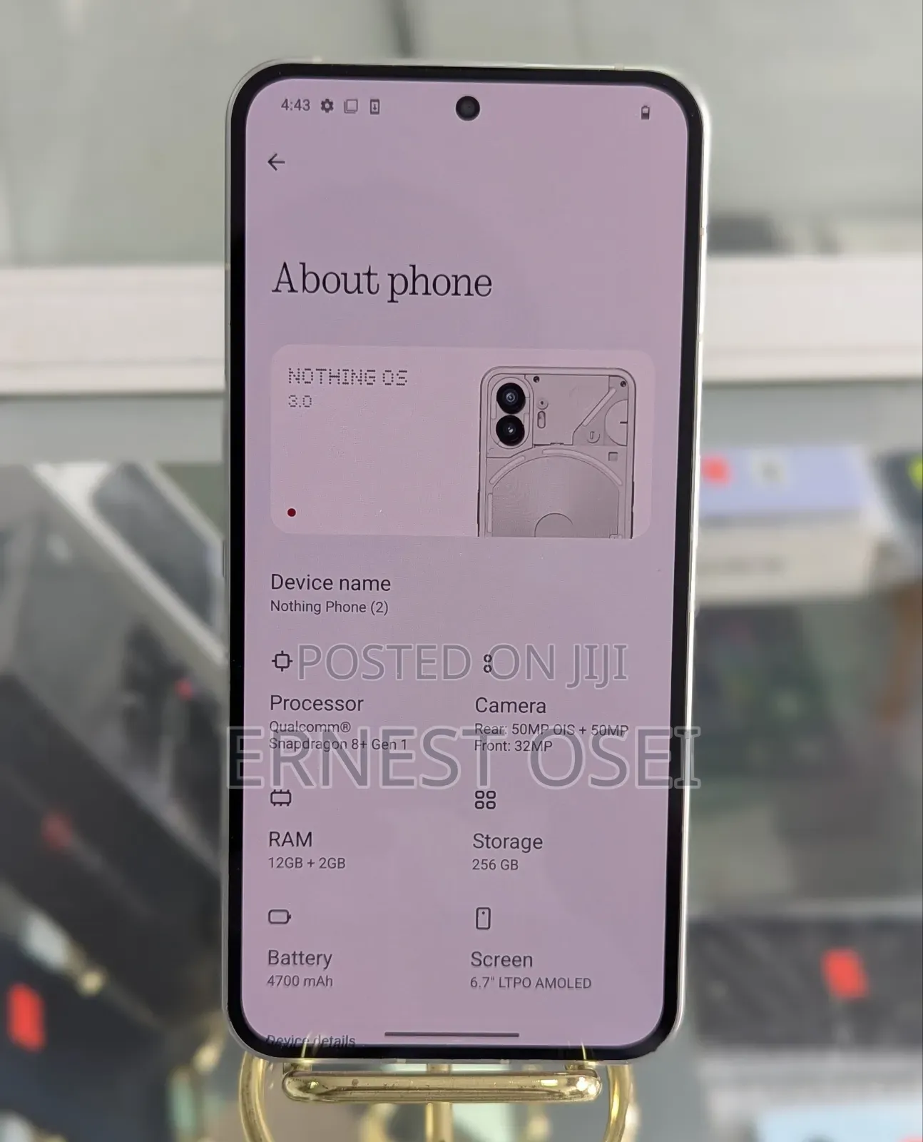 Nothing Phone 2 256 GB White