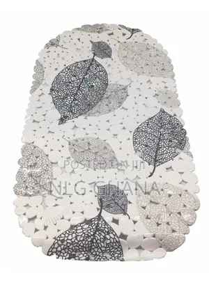 27.5x13.8inch Anti Bacterial Oval PVC Mat. Ghx5258