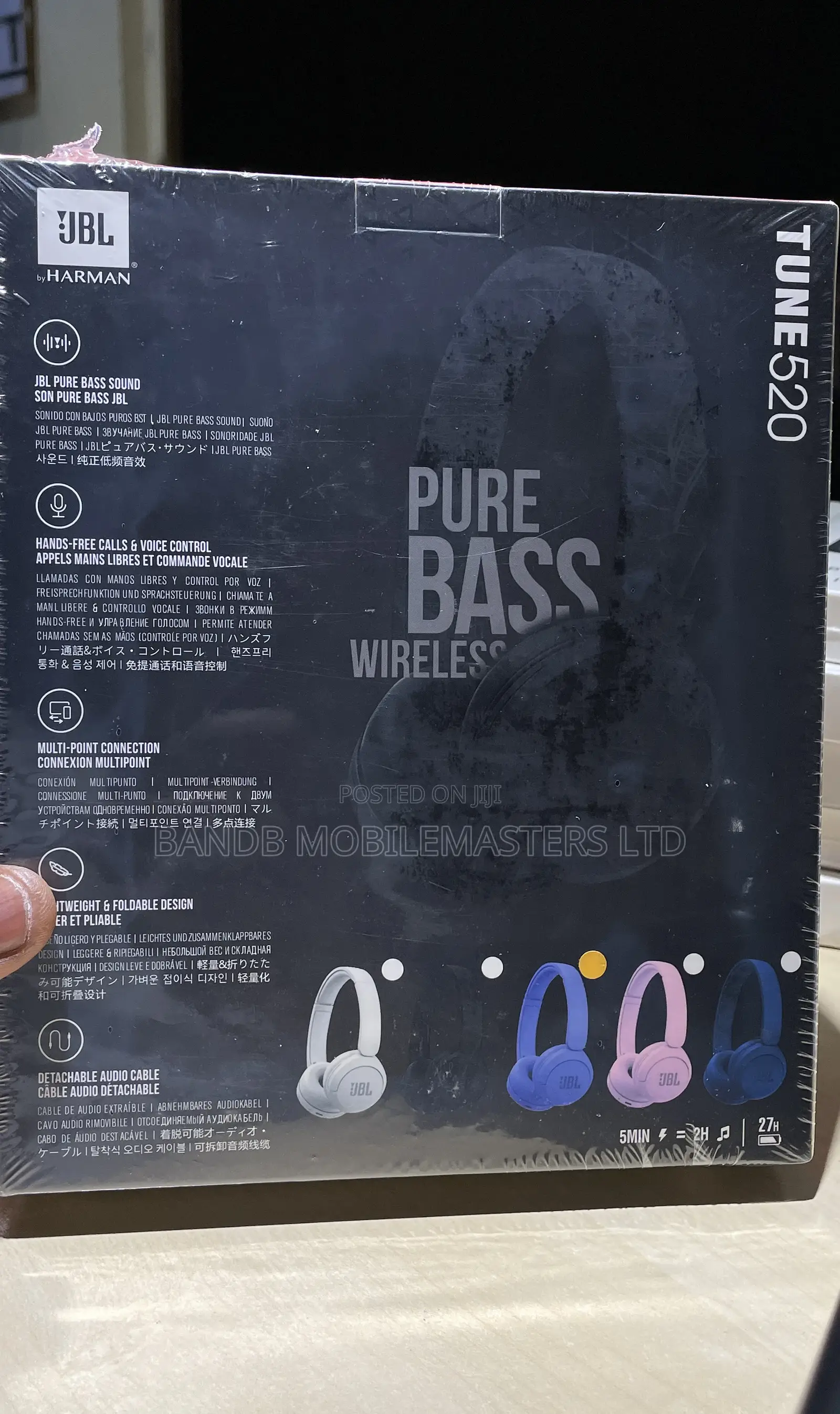 JBL Headphones Tune 520