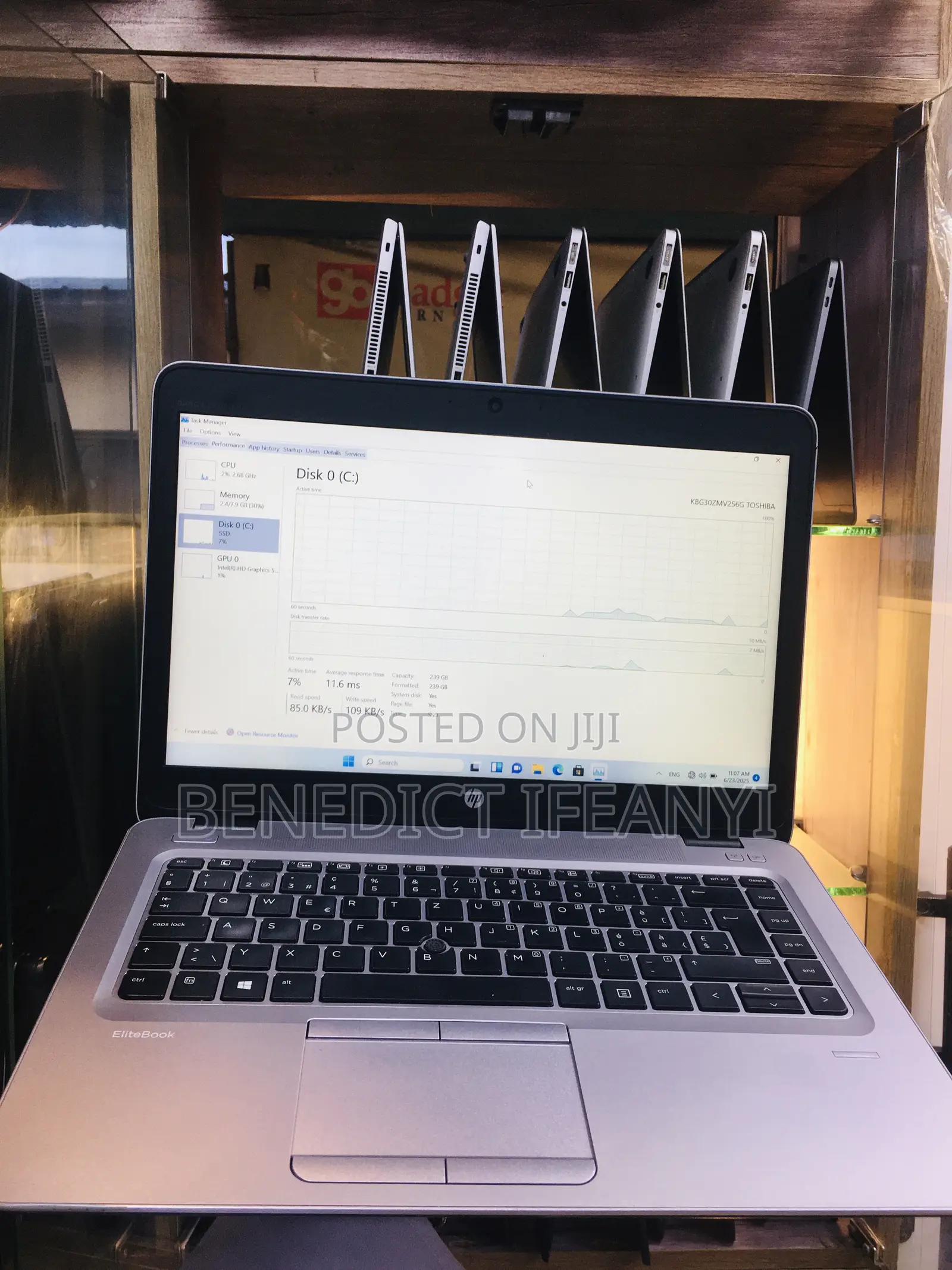 Laptop HP EliteBook 840 G3 8GB Intel Core I5 SSD 256GB