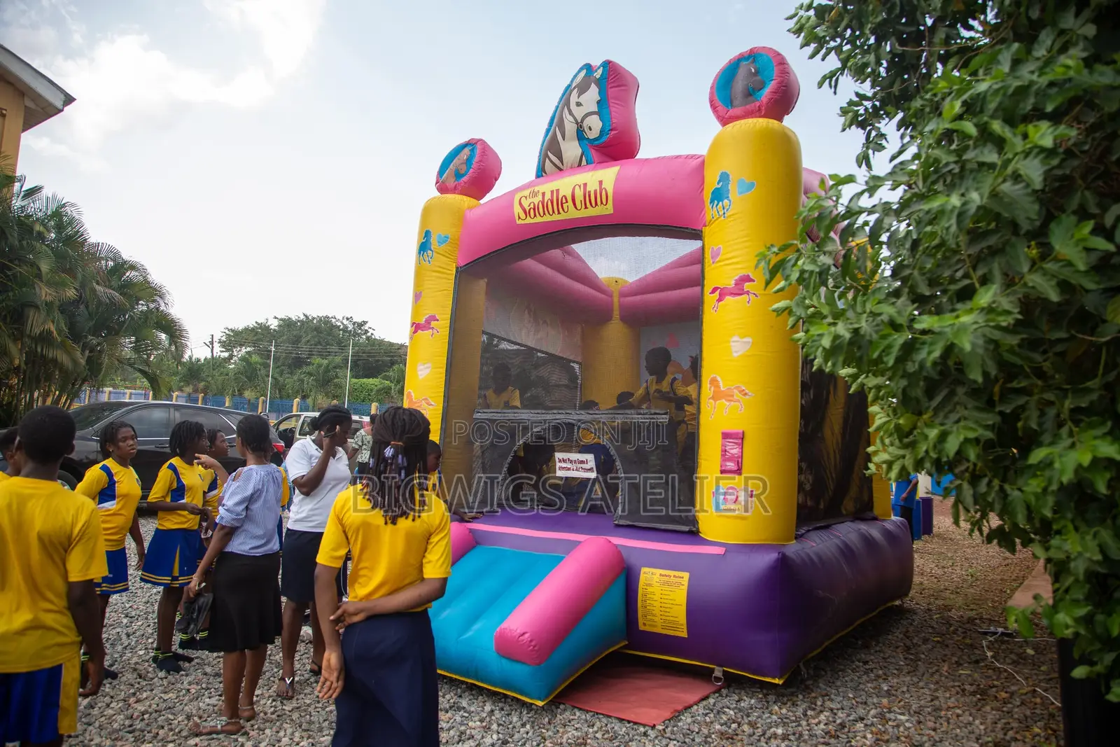 12 Feet Bounce House for Hiring. Accommodates 3 to 9 Kids