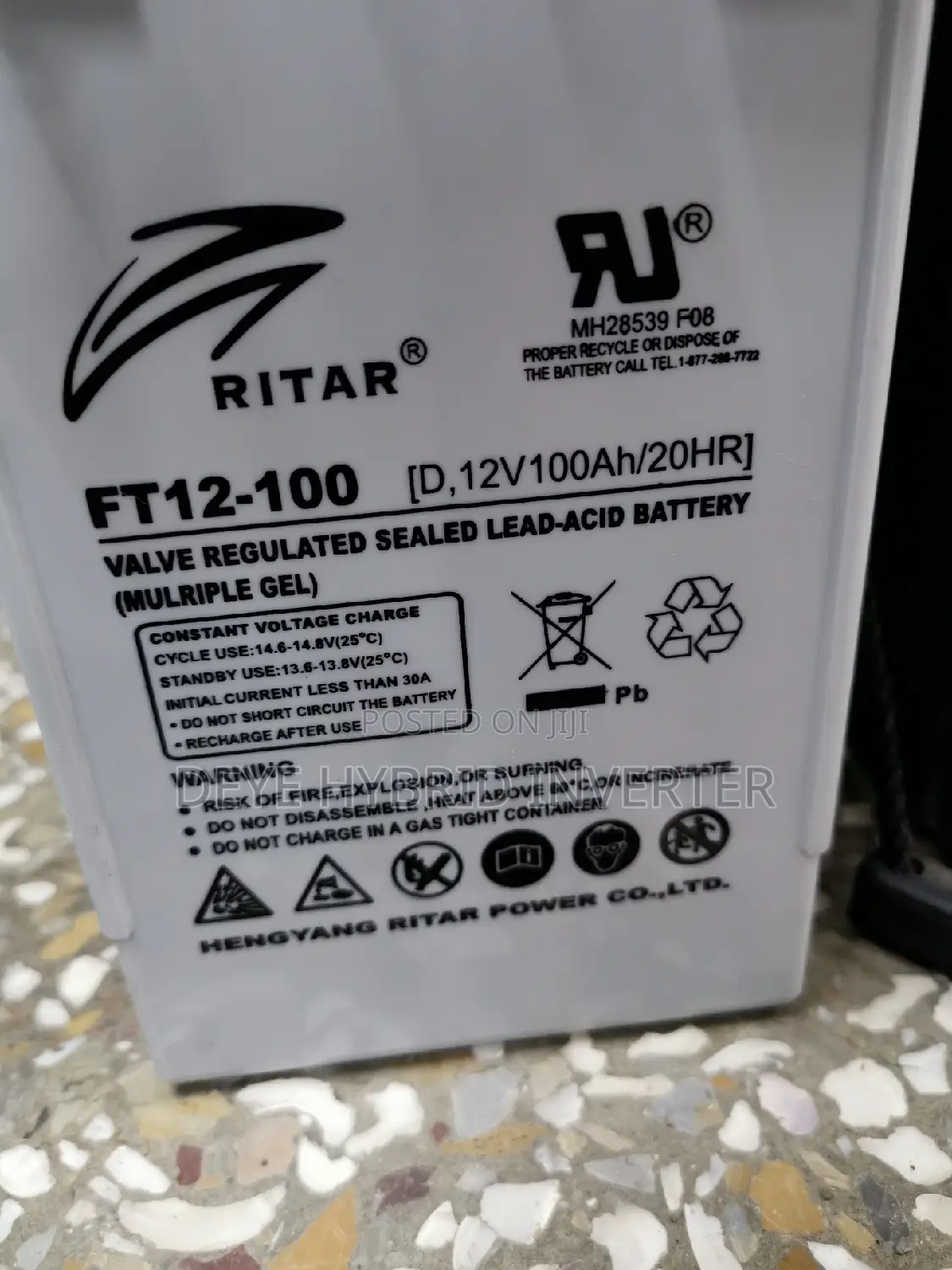 100ah Gel Battety on Promotion Sales