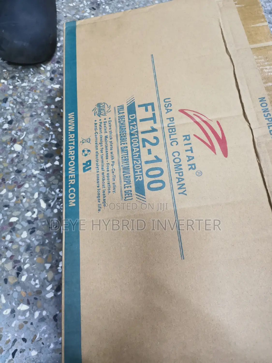 100ah Gel Battety on Promotion Sales
