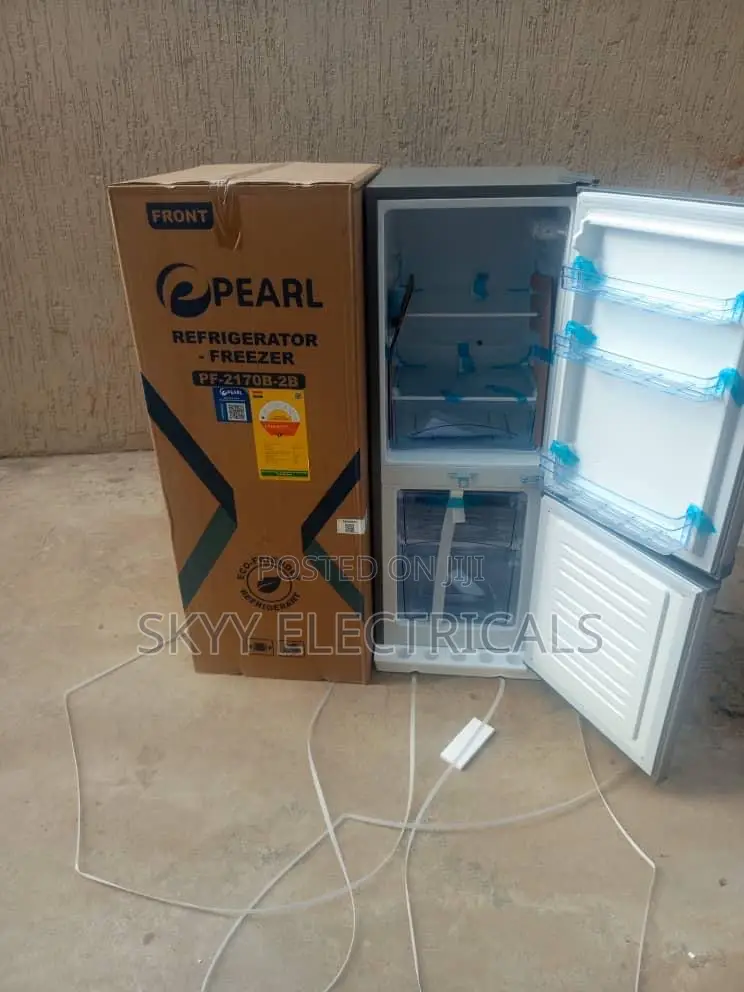 Pf-2170b-2b 125liters Pearl Double Door Fridge