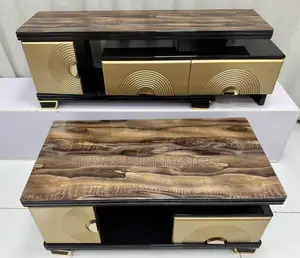 Executive Tv Stand and Center Table (Marble)