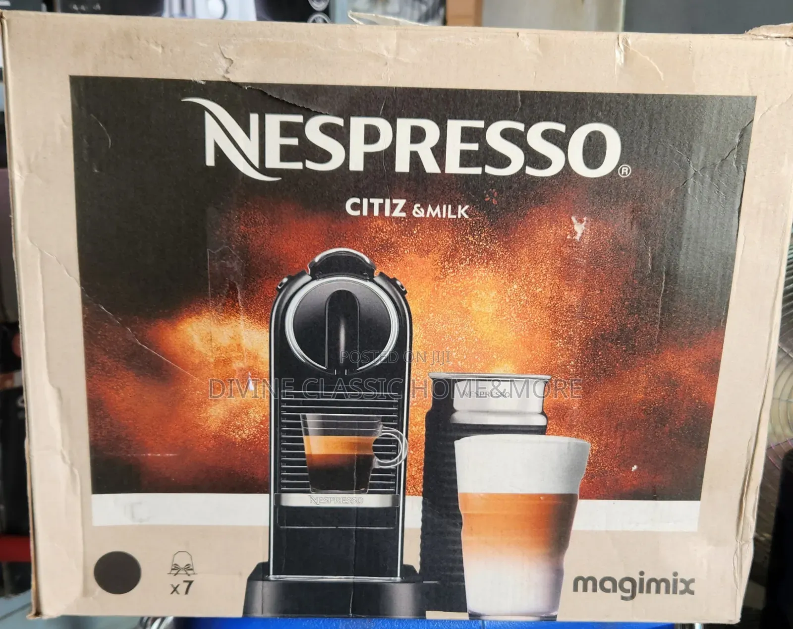 Nespresso Citiz and Milk