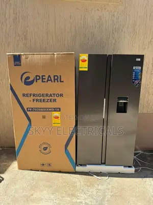 Pearl 436liters Side by Side Fridge With Dispenser