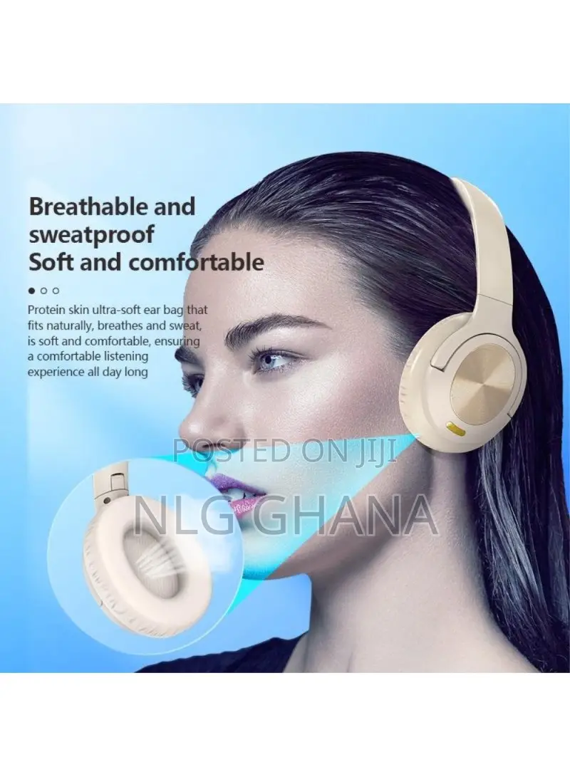 Anc+Enc Noise Cancelling Bluetooth Headphones. Tvx22036