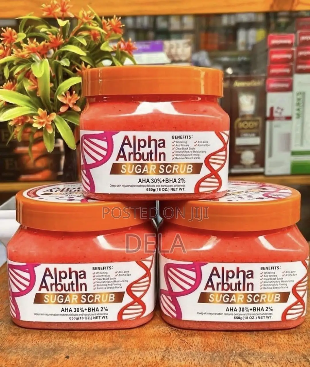 Alpha Arbutin Sugar Scrub