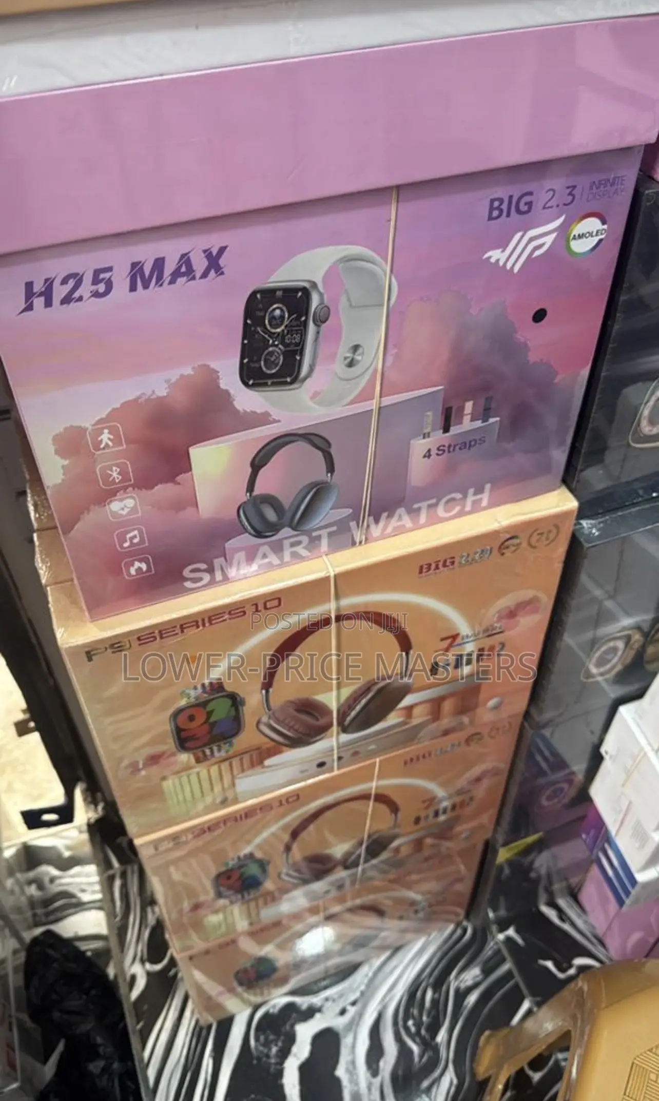 Smartwatch With Headset and 4 Straps