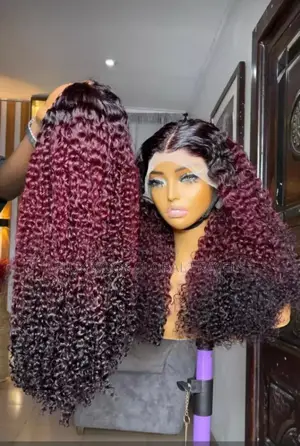 Closure Water Curls Pixie
