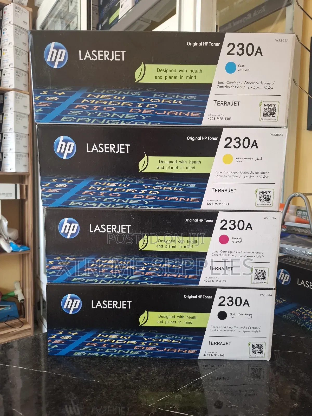 Hp 230a Toner Cartridge Colors
